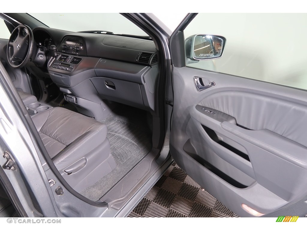 2007 Odyssey EX-L - Nimbus Gray Metallic / Black photo #39