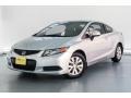 Alabaster Silver Metallic - Civic LX Coupe Photo No. 12