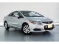 Alabaster Silver Metallic - Civic LX Coupe Photo No. 14