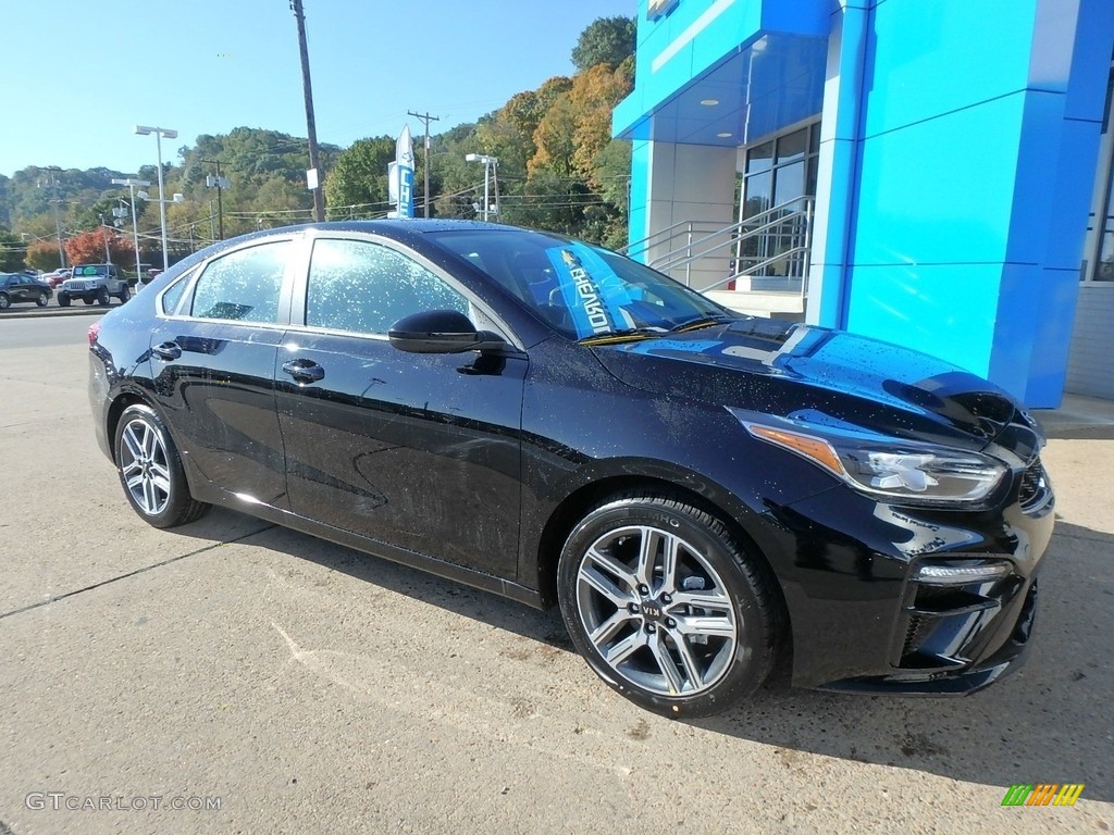 Aurora Black Pearl 2019 Kia Forte S Exterior Photo #130081911