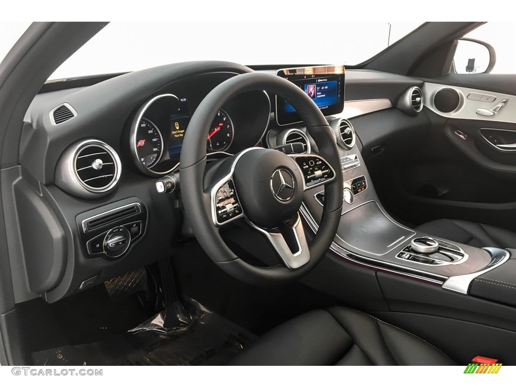 2019 Mercedes-Benz C 300 Sedan Black Dashboard Photo #130082661