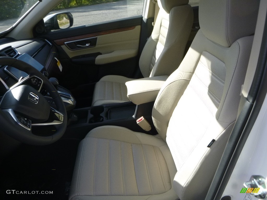 2018 CR-V EX AWD - White Diamond Pearl / Gray photo #8