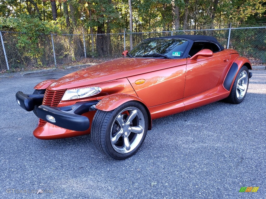 Prowler Orange 2001 Plymouth Prowler Roadster Exterior Photo #130083478