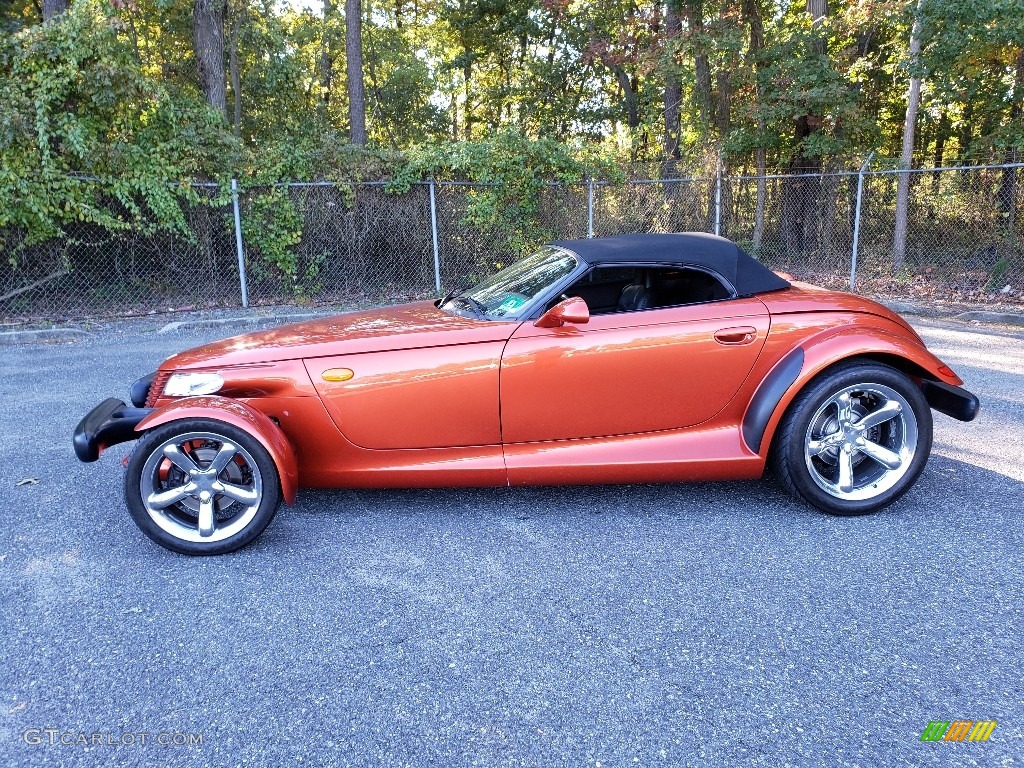 Prowler Orange 2001 Plymouth Prowler Roadster Exterior Photo #130083513