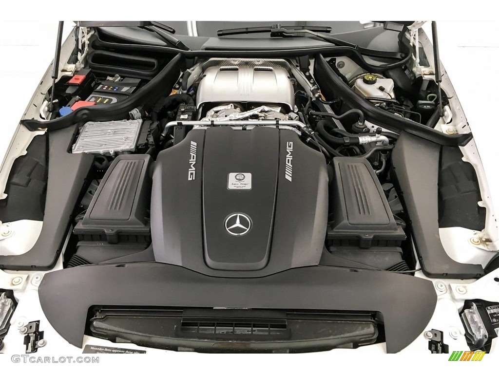 2018 Mercedes-Benz AMG GT C Roadster 4.0 Liter AMG Twin-Turbocharged DOHC 32-Valve VVT V8 Engine Photo #130084152
