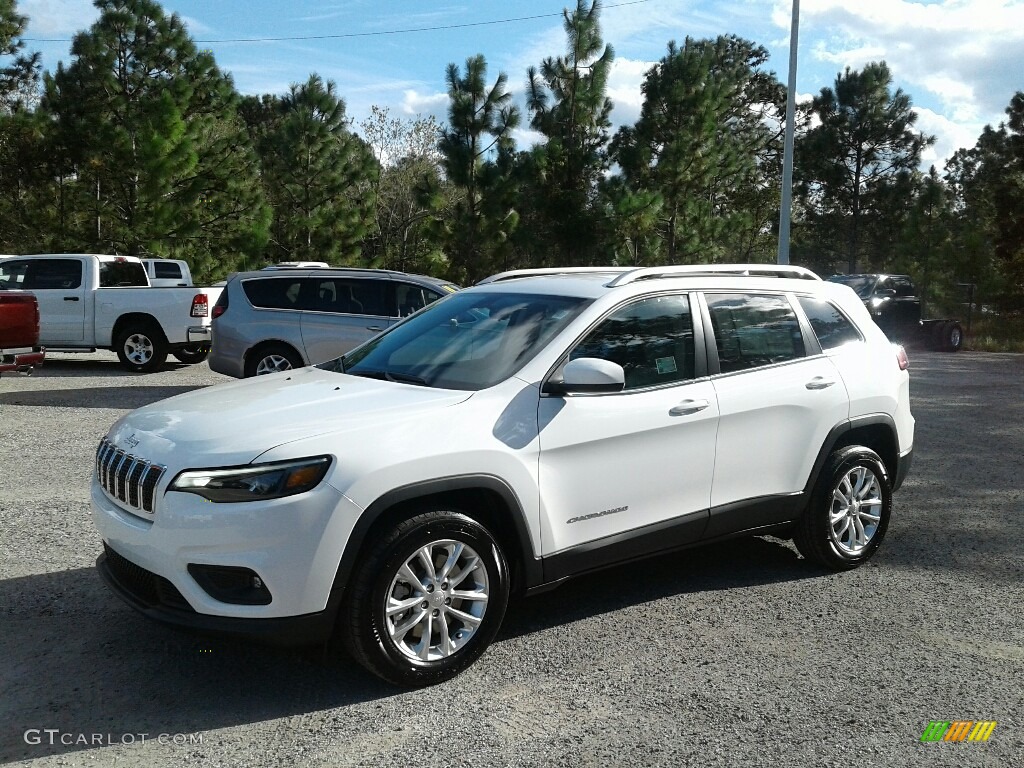 Bright White Jeep Cherokee