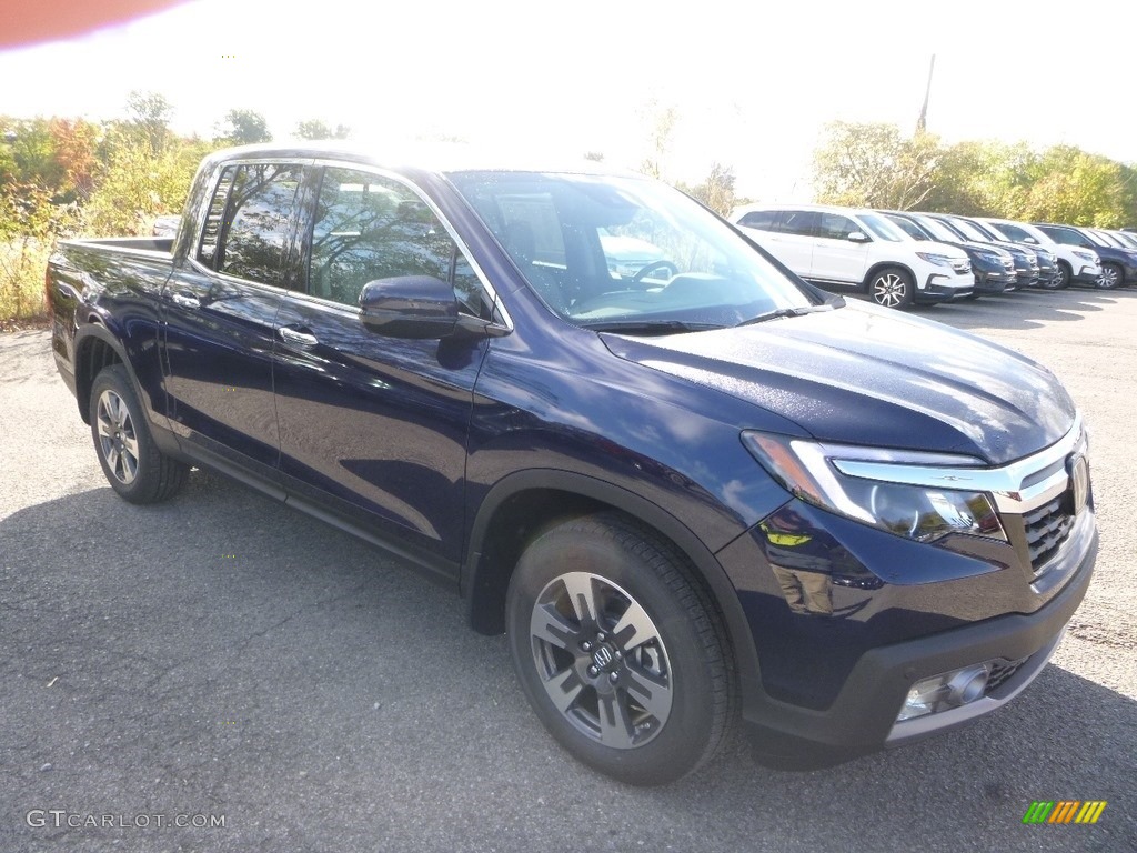 Obsidian Blue Pearl 2019 Honda Ridgeline RTL-E AWD Exterior Photo #130085142