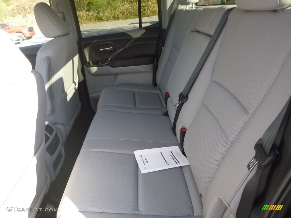 Gray Interior 2019 Honda Ridgeline RTL-E AWD Photo #130085247