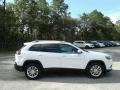 2019 Bright White Jeep Cherokee Latitude  photo #6