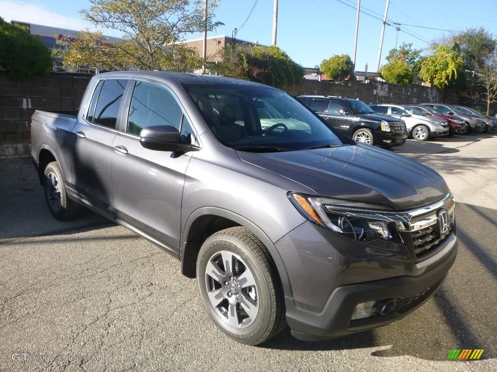 Modern Steel Metallic 2019 Honda Ridgeline RTL AWD Exterior Photo #130085919