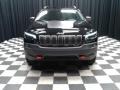 2019 Diamond Black Crystal Pearl Jeep Cherokee Trailhawk Elite 4x4  photo #3