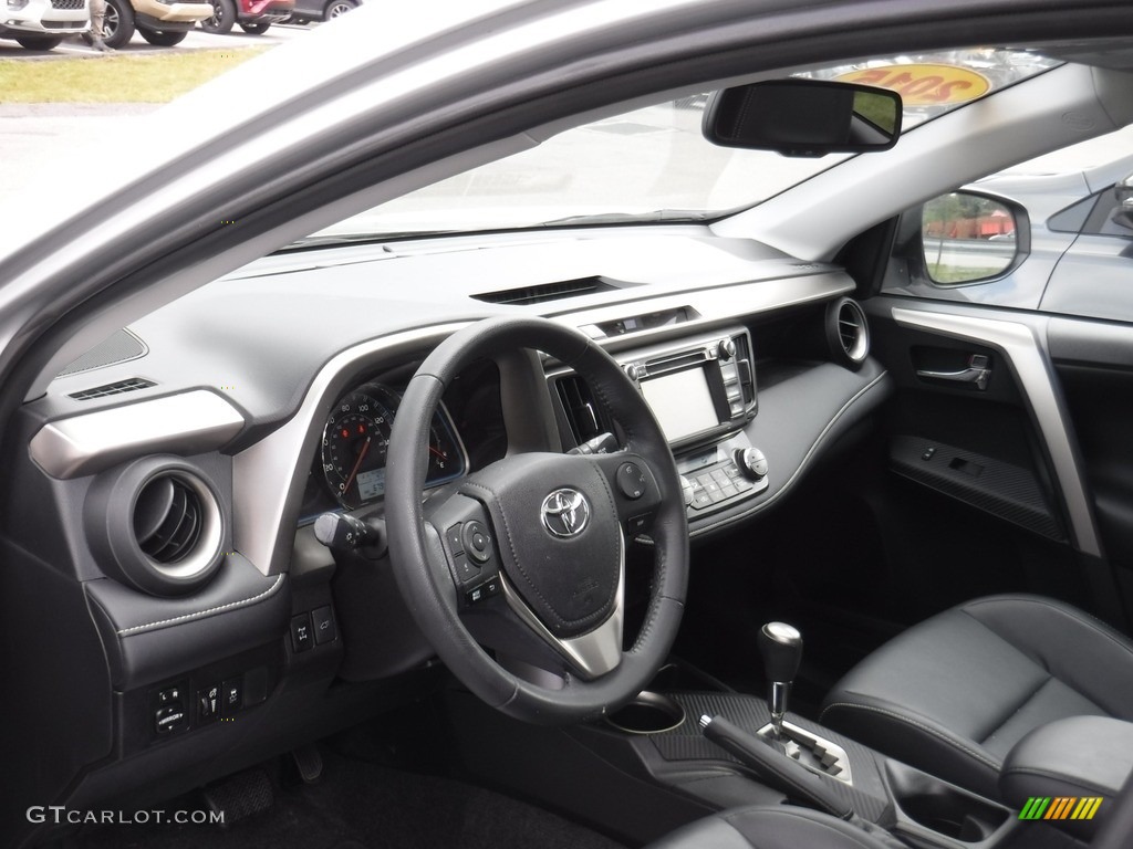 2015 RAV4 Limited AWD - Classic Silver Metallic / Black photo #13