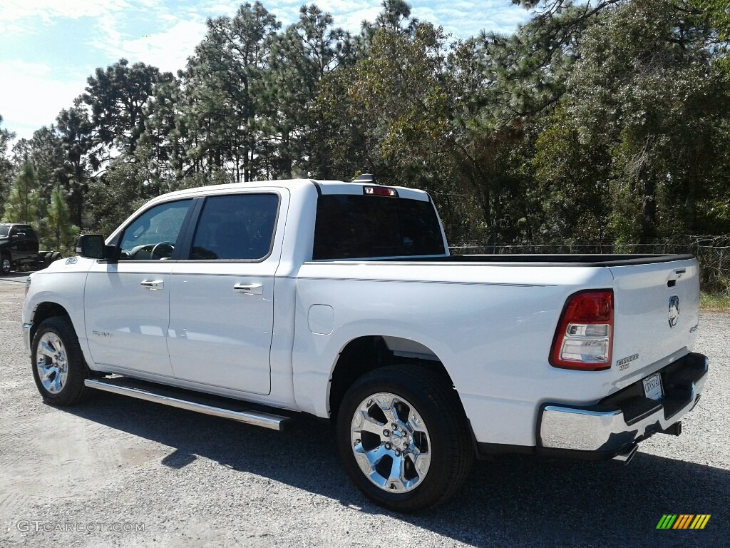 2019 1500 Big Horn Crew Cab 4x4 - Bright White / Black photo #3