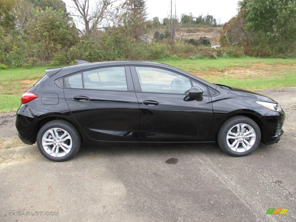 Mosaic Black Metallic 2019 Chevrolet Cruze LS Hatchback Exterior Photo #130088802