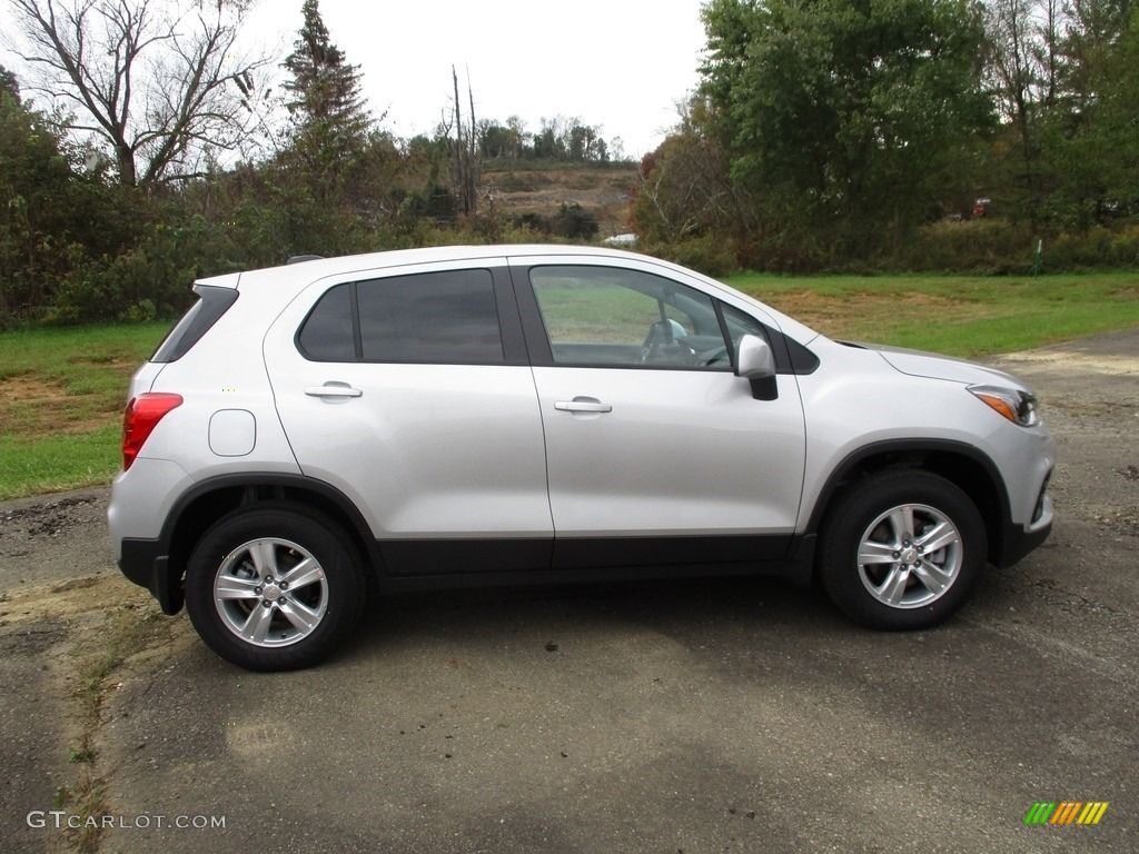 Silver Ice Metallic 2019 Chevrolet Trax LS AWD Exterior Photo #130089438