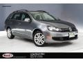 2012 Platinum Gray Metallic Volkswagen Jetta TDI SportWagen  photo #1