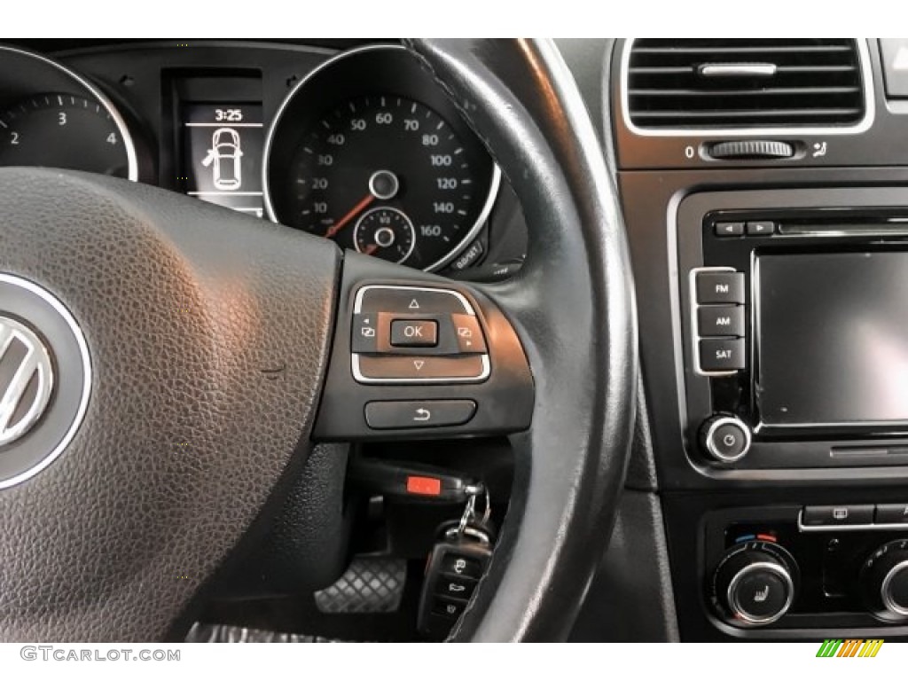 2012 Jetta TDI SportWagen - Platinum Gray Metallic / Titan Black photo #14