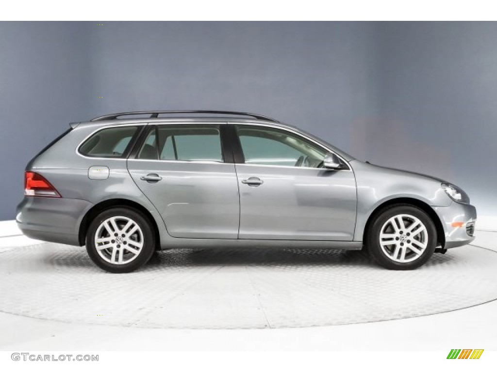 2012 Jetta TDI SportWagen - Platinum Gray Metallic / Titan Black photo #15