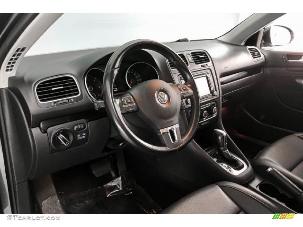 2012 Jetta TDI SportWagen - Platinum Gray Metallic / Titan Black photo #18