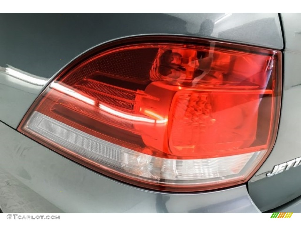 2012 Jetta TDI SportWagen - Platinum Gray Metallic / Titan Black photo #26