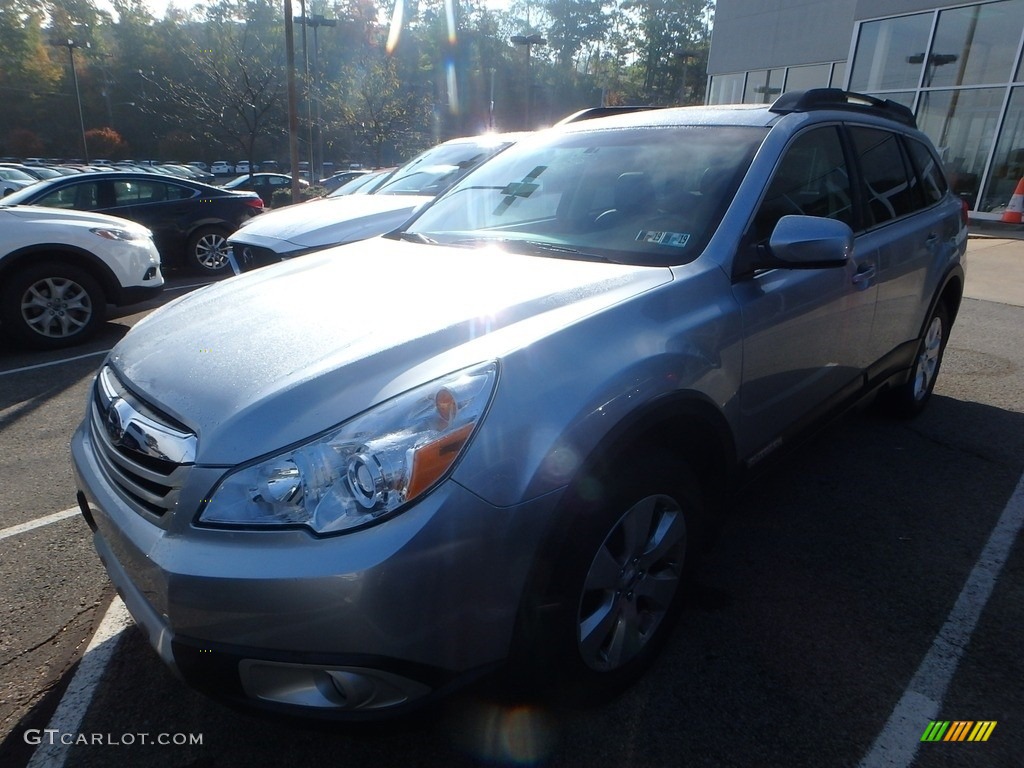 2012 Outback 2.5i Limited - Ice Silver Metallic / Off Black photo #1