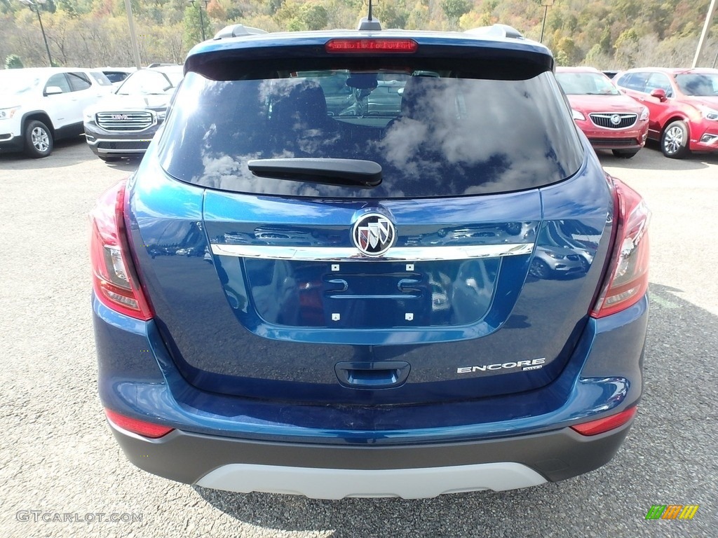 2019 Encore Preferred AWD - Deep Azure Metallic / Ebony photo #6