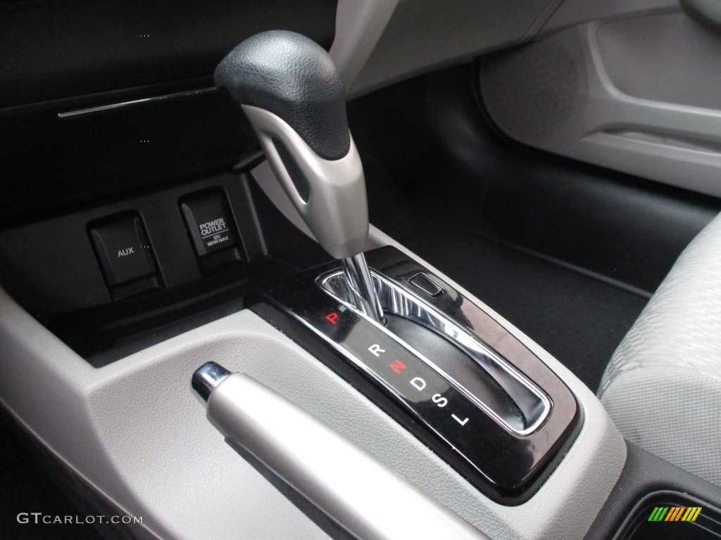 2015 Civic LX Sedan - Dyno Blue Pearl / Gray photo #14