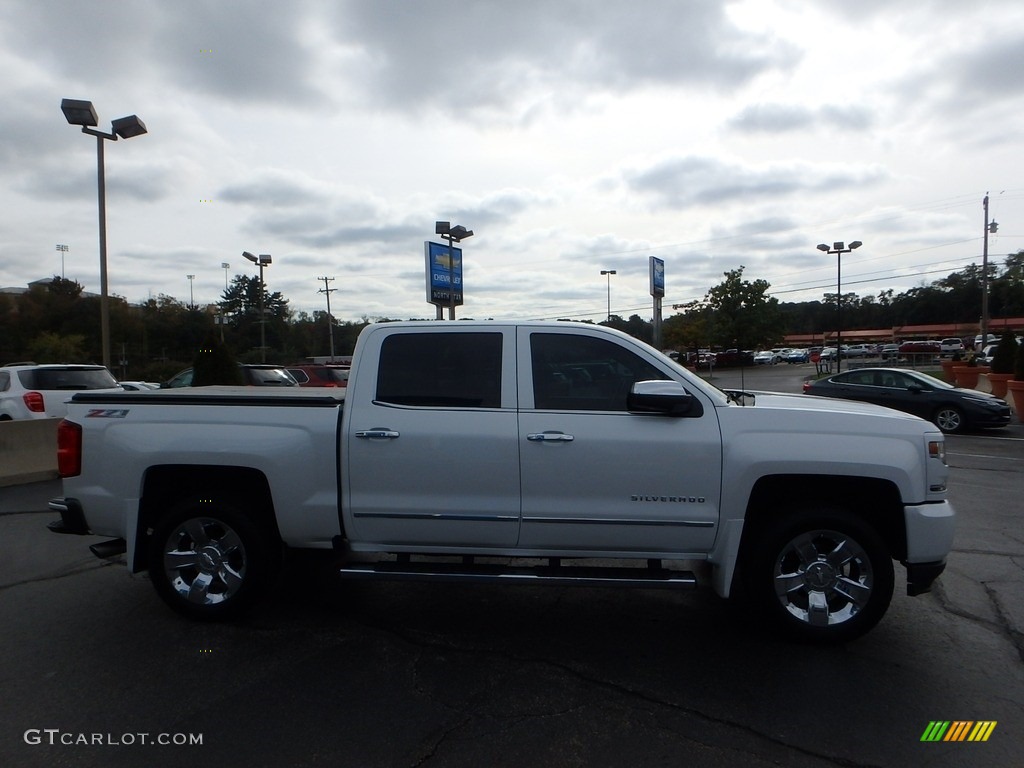 2016 Silverado 1500 LTZ Crew Cab 4x4 - Iridescent Pearl Tricoat / Cocoa/Dune photo #9