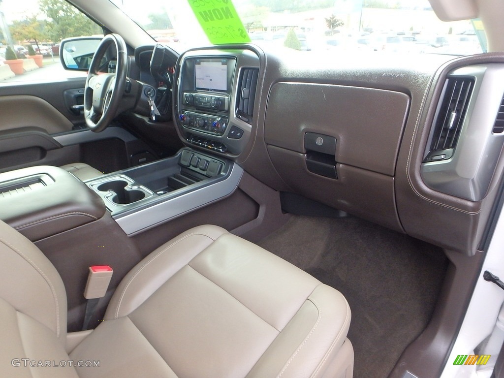 2016 Silverado 1500 LTZ Crew Cab 4x4 - Iridescent Pearl Tricoat / Cocoa/Dune photo #15