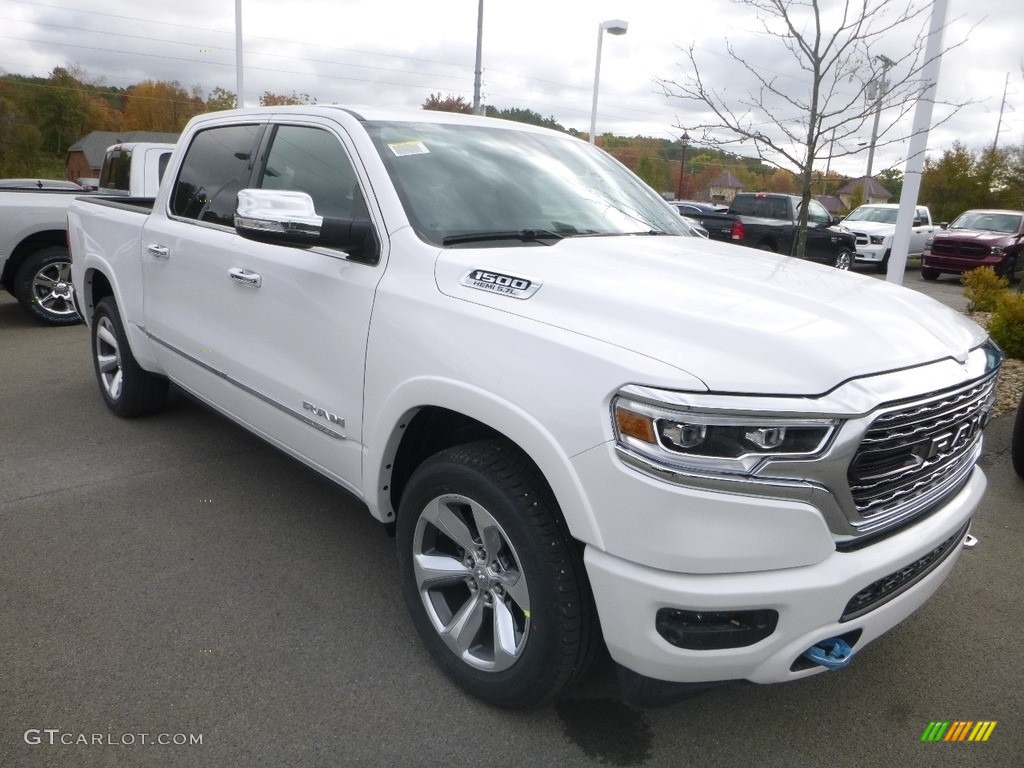 2019 1500 Limited Crew Cab 4x4 - Ivory Tri–Coat / Black photo #6