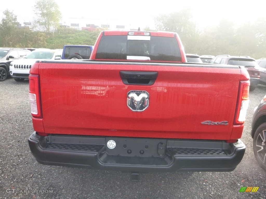 2019 1500 Tradesman Quad Cab 4x4 - Flame Red / Black photo #4