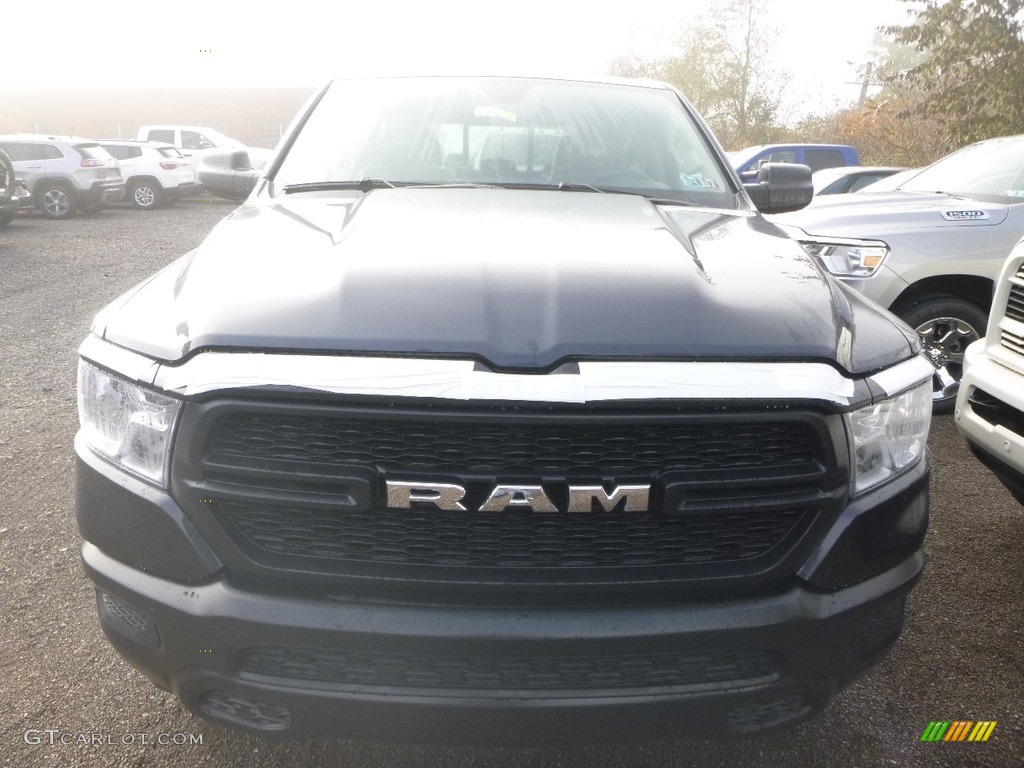 2019 1500 Tradesman Crew Cab 4x4 - Maximum Steel Metallic / Black photo #8