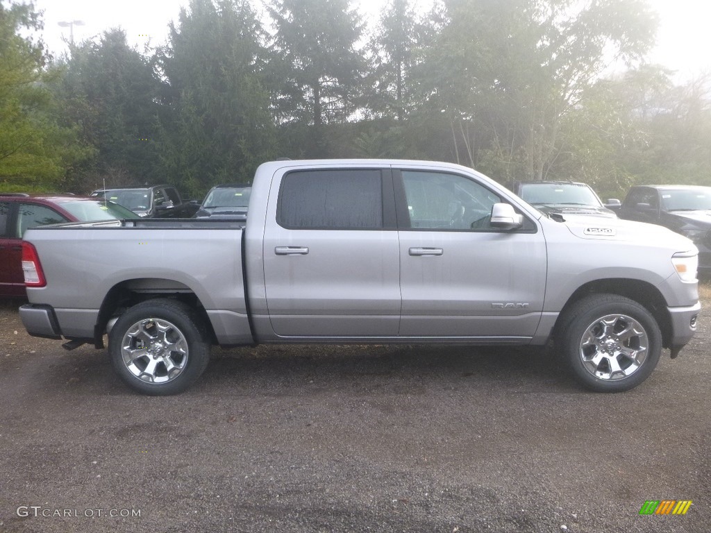 2019 1500 Big Horn Crew Cab 4x4 - Billett Silver Metallic / Black photo #6