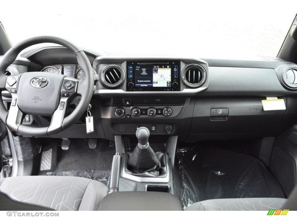 2019 Toyota Tacoma TRD Off-Road Access Cab 4x4 TRD Graphite Dashboard Photo #130101059