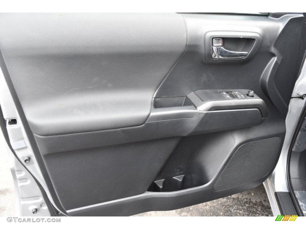 2019 Toyota Tacoma TRD Off-Road Access Cab 4x4 TRD Graphite Door Panel Photo #130101256