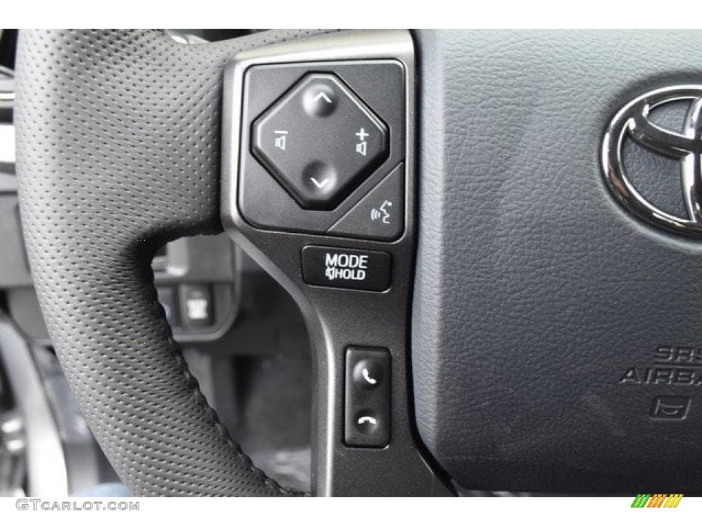 2019 Toyota Tacoma TRD Off-Road Access Cab 4x4 TRD Graphite Steering Wheel Photo #130101364