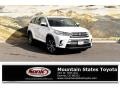 2019 Blizzard Pearl White Toyota Highlander SE AWD  photo #1