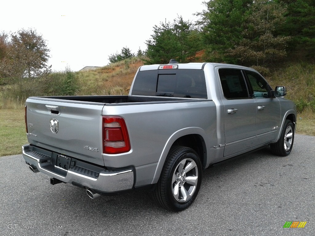 2019 1500 Limited Crew Cab 4x4 - Billett Silver Metallic / Black photo #6