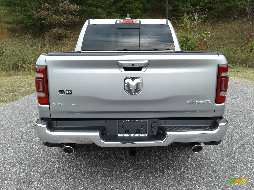 2019 1500 Limited Crew Cab 4x4 - Billett Silver Metallic / Black photo #7