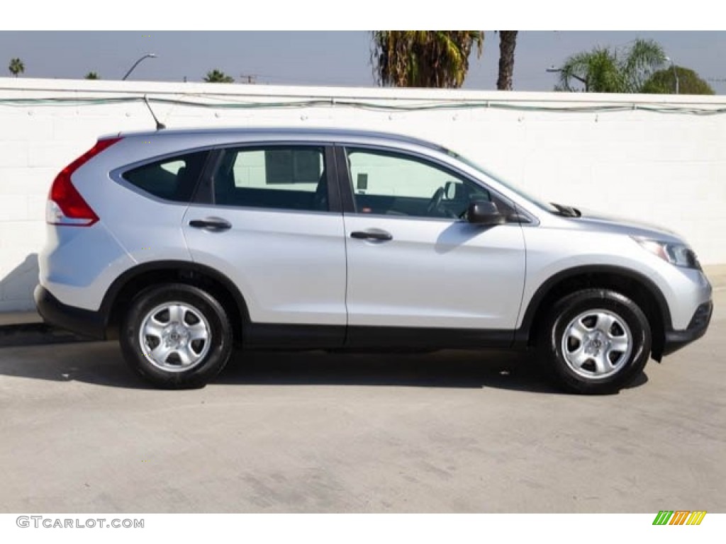 2012 CR-V LX - Alabaster Silver Metallic / Gray photo #9