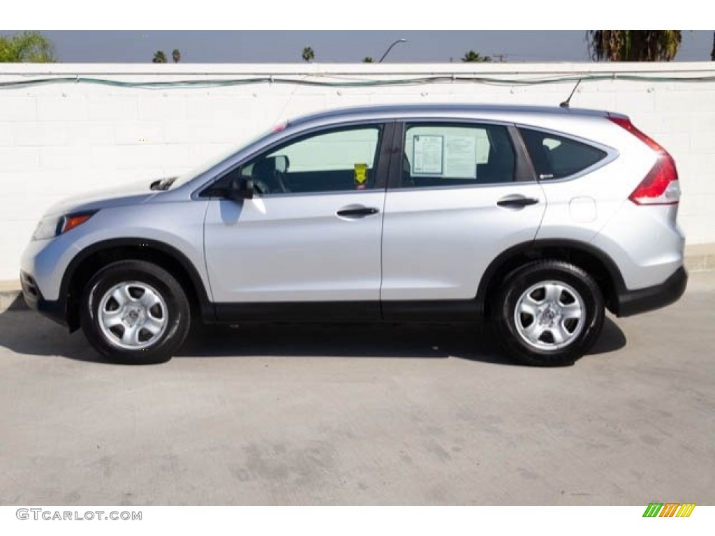 2012 CR-V LX - Alabaster Silver Metallic / Gray photo #11