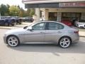 Stromboli Gray Metallic 2019 Alfa Romeo Giulia Ti Sport AWD Exterior