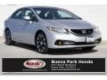 Alabaster Silver Metallic 2013 Honda Civic Si Sedan