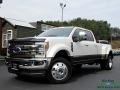 White Platinum Metallic Tri-Coat - F450 Super Duty King Ranch Crew Cab 4x4 Photo No. 1