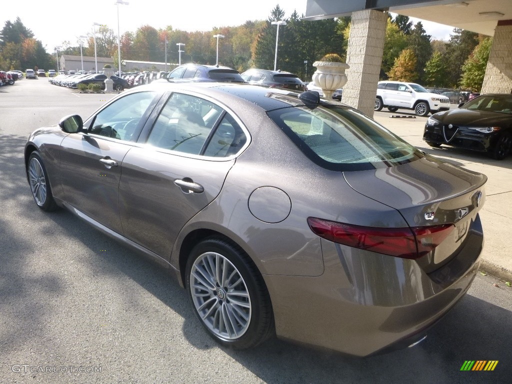 2019 Giulia Ti Lusso AWD - Imola Titanium Metallic / Black/Crema photo #5