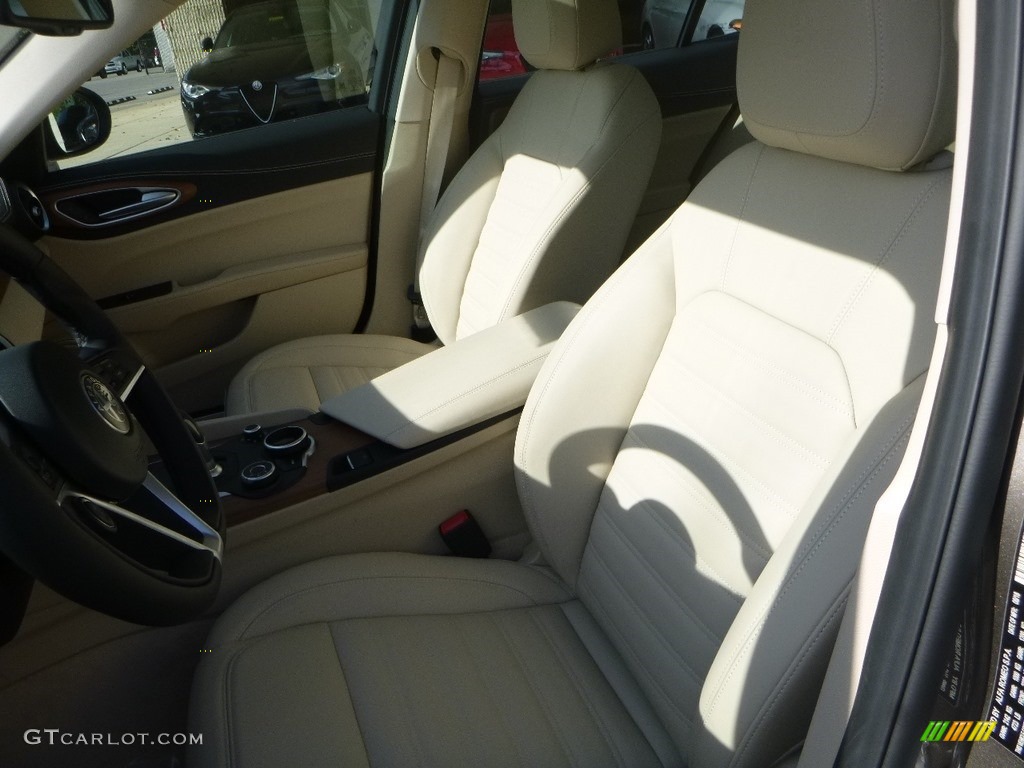 2019 Giulia Ti Lusso AWD - Imola Titanium Metallic / Black/Crema photo #20