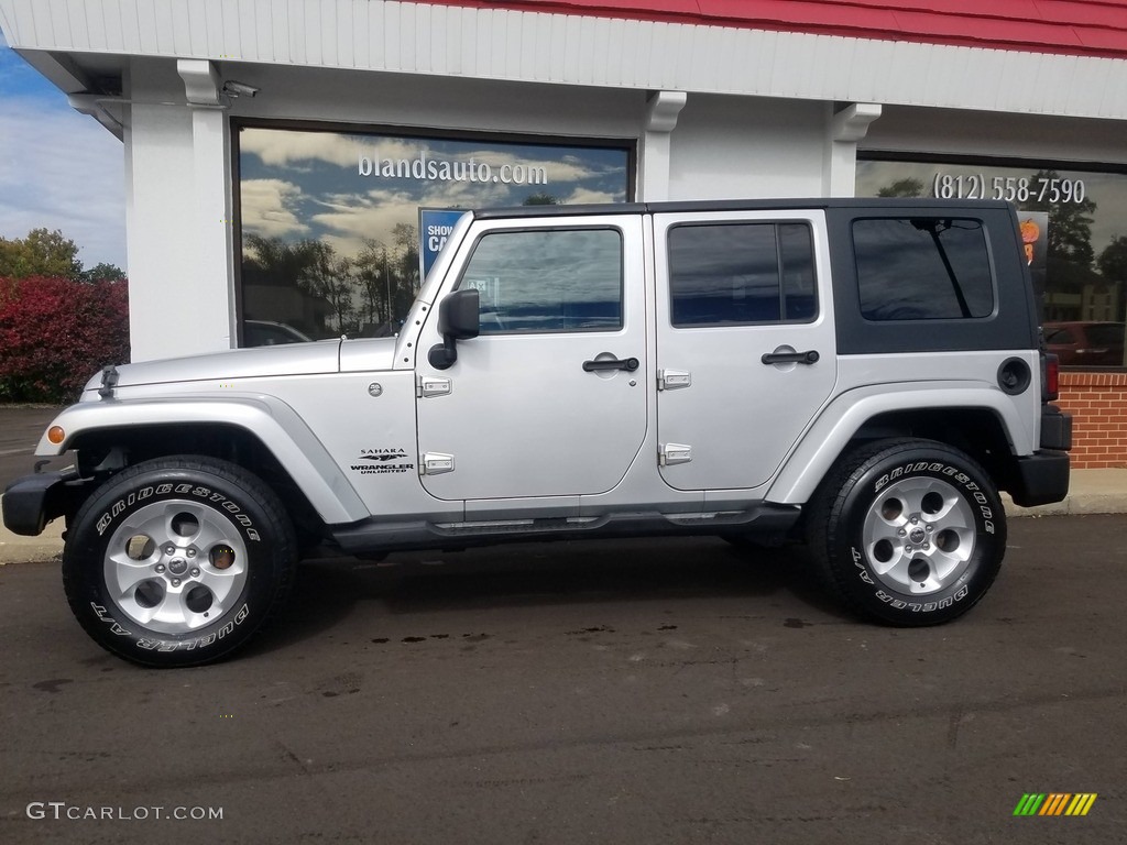 2007 Bright Silver Metallic Jeep Wrangler Unlimited Sahara 4x4