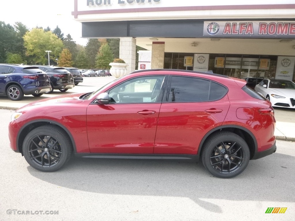 Rosso Red Competizione Tri-Coat 2019 Alfa Romeo Stelvio Ti Sport AWD Exterior Photo #130107908