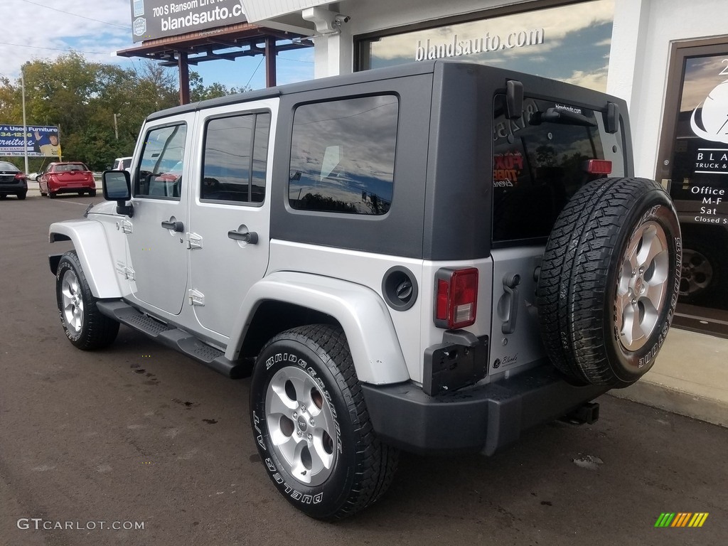 2007 Wrangler Unlimited Sahara 4x4 - Bright Silver Metallic / Dark Slate Gray/Medium Slate Gray photo #27