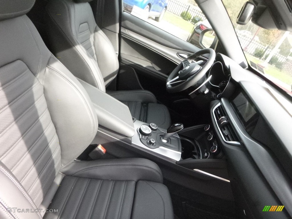 2019 Alfa Romeo Stelvio Ti Sport AWD Front Seat Photo #130108319